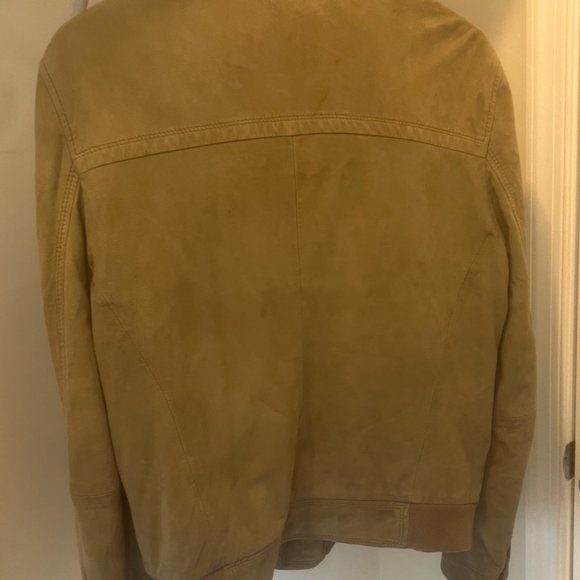 Hugo Boss Suede Bomber Jacket - Picture 2 of 5